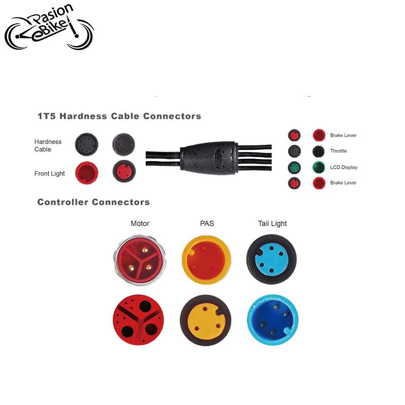 Pasion Ebike Conversion Kit 48V Hub Wheel Motor 1500W Electric Bike Conversion Kit for 20 24 26 27.5 700C 28 29inch bike Rear Wheel