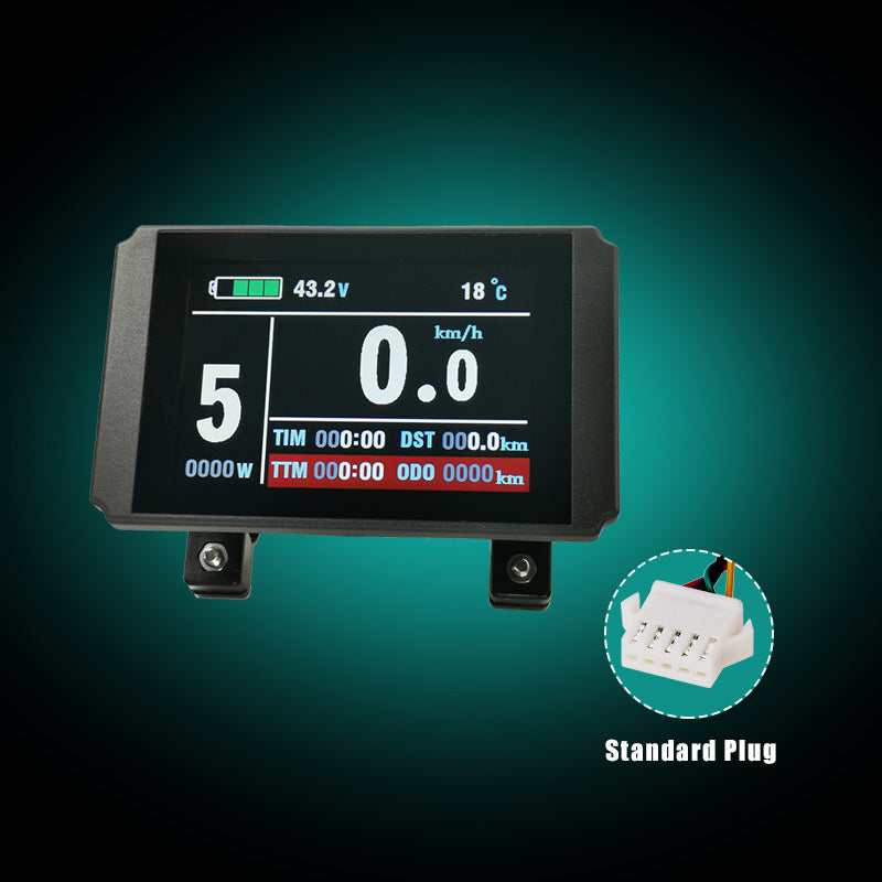 roller PASION Ebike Display LCD8U 24V 36V 48V Electric Bike Display For KT ContElectric Bicycle Display LCD8U 9 orders