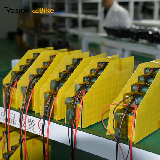 Passion ebike  52v 20.3ah Triangle Battery High Quality Battery Pack Produce Process