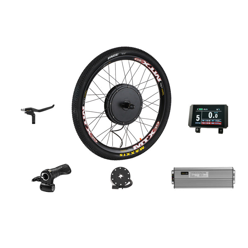 Electric Wheel Motor Kit 1500W 48V Electric Bike Conversion, 49% OFF